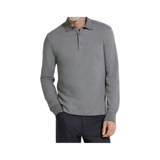 Long-Sleeve Polo Shirt