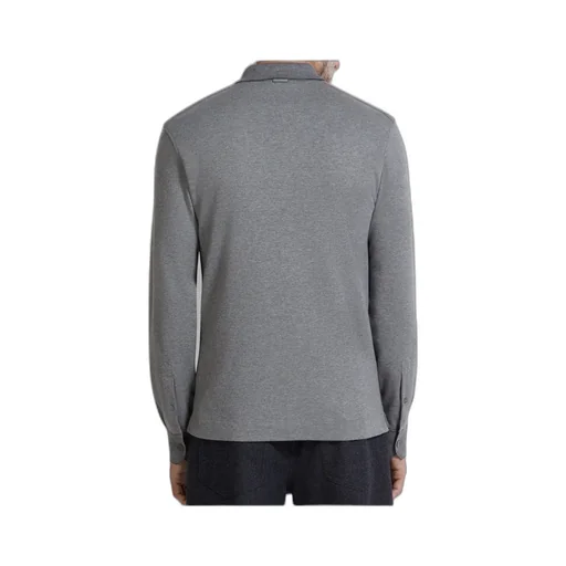 Long-Sleeve Polo Shirt