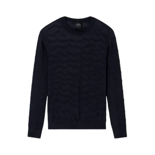Armani Exchange Wavy Ribbed Jumper