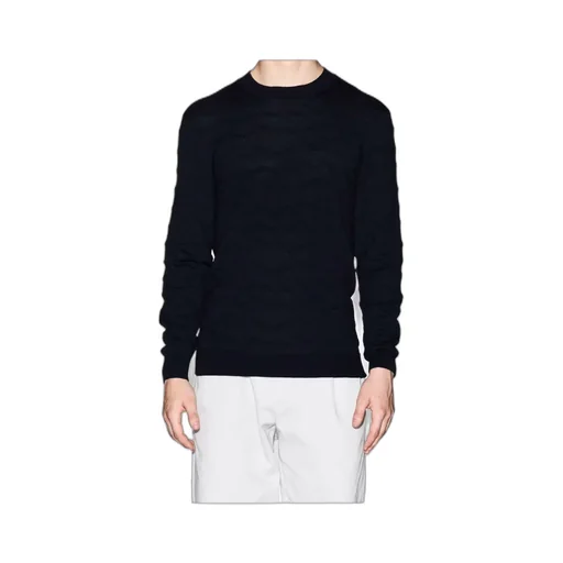 Armani Exchange Wavy Ribbed Jumper