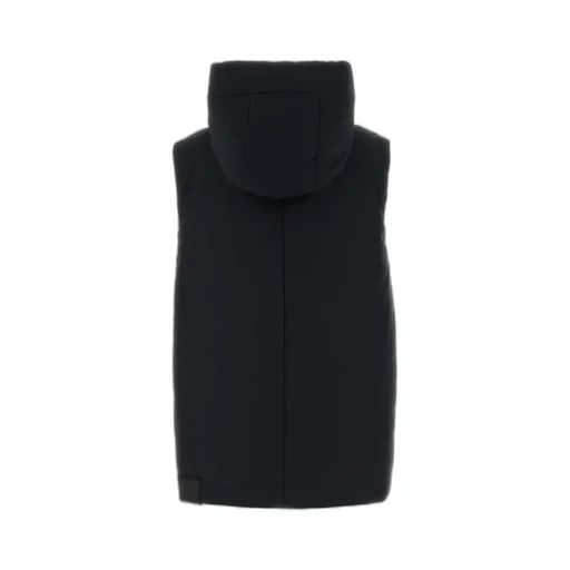 Jil Sander Hooded Zip-Front Padded Vest
