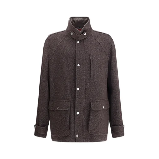 Brunello Cucinelli Snap Buttoned Shirt Jacket