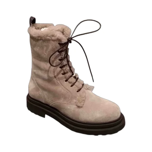 Lace-Up Ankle Boots