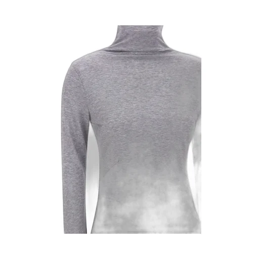 High-Neck Long-Sleeve Top