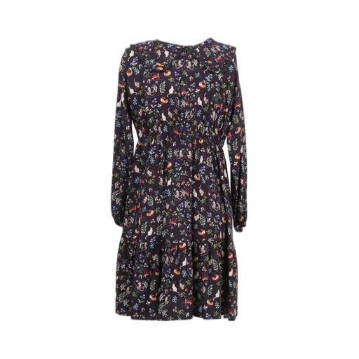 Il Gufo Pattern-Printed Long-Sleeved Dress