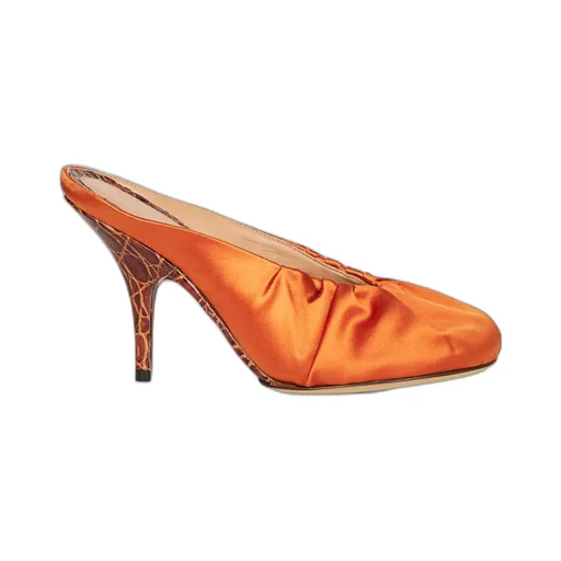 Dries Van Noten Heeled Satin Sandals