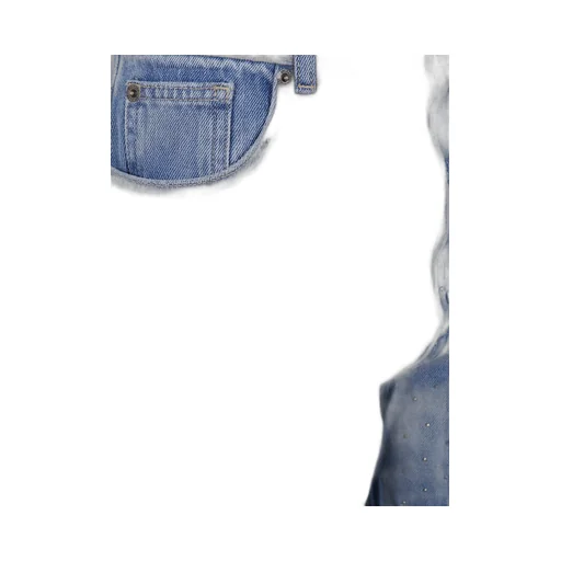 Twinset Studded Wide-Leg Jeans