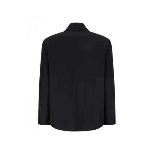 Patch-Pocket Collared Coat