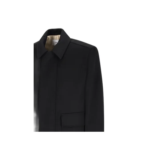 Patch-Pocket Collared Coat