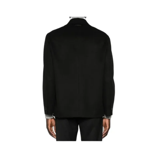 Patch-Pocket Collared Coat