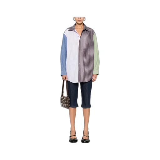 Striped Panelled Shirt