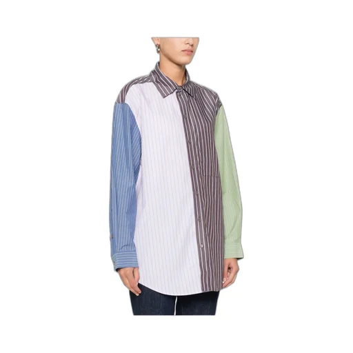 Striped Panelled Shirt