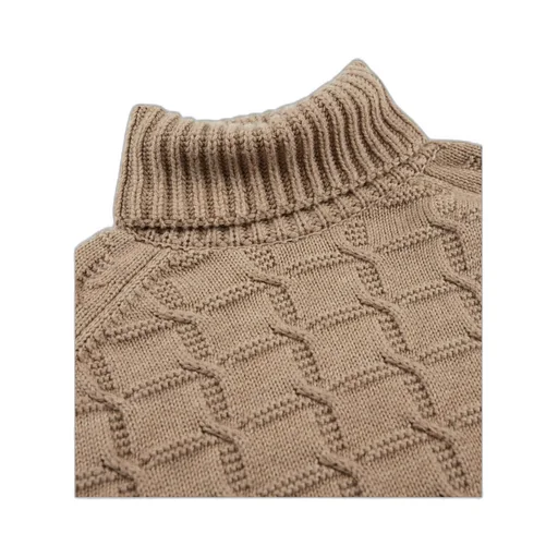 Zanone Cable-Knit Turtleneck Knitwear