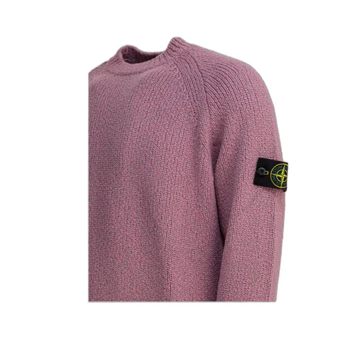 Stone Island Logo Patch Crewneck Jumper