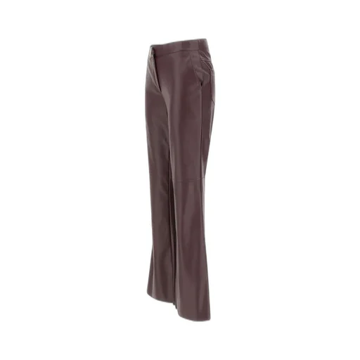 Faux Leather Trousers