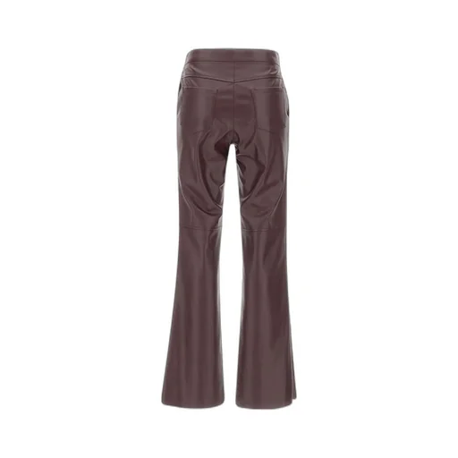 Faux Leather Trousers