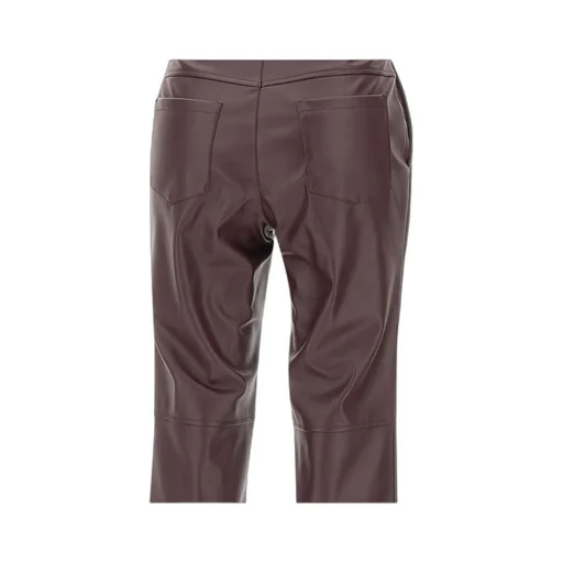 Faux Leather Trousers