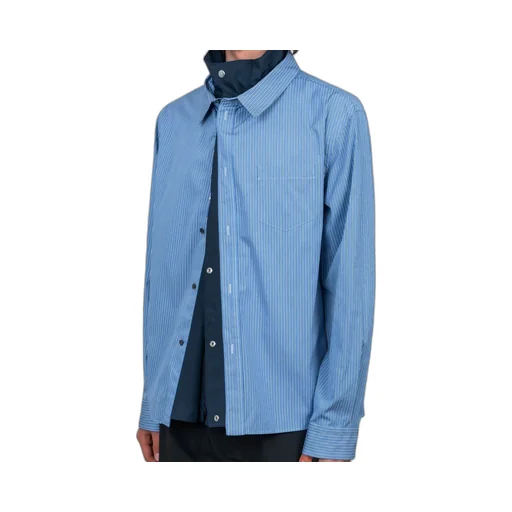 Lapel Long-Sleeved Shirt