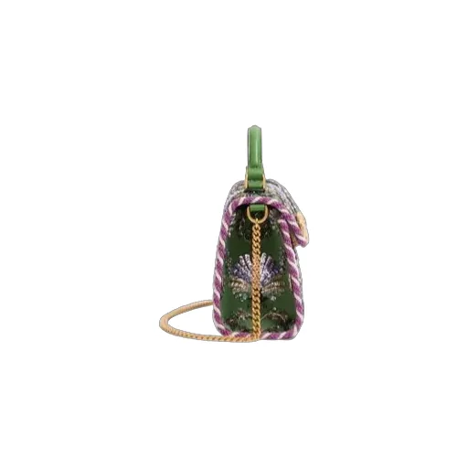 Valentino Garavani Mini Vsling Embroidered Handbag With Jewel Logo