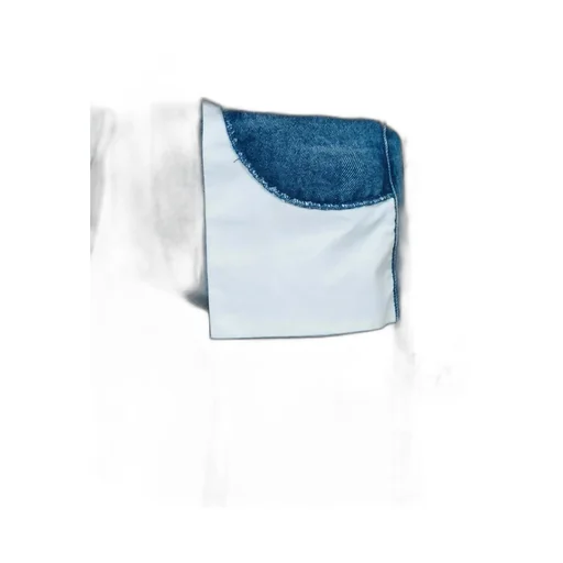 Panel Straight Jeans
