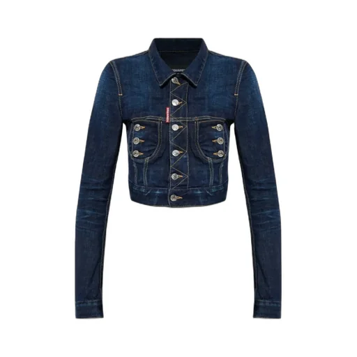 Dsquared2 Buttoned Denim Jacket