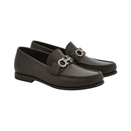 Ferragamo Avril Round Toe Loafers