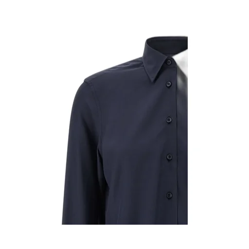 Brioni Long-Sleeved Curved Hem Shirt