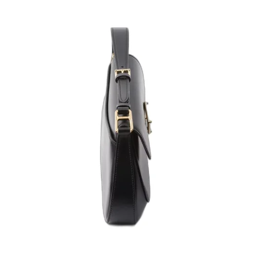 Leather shoulder bag