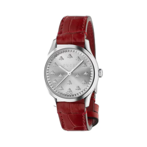 G-Timeless watch with bees, 32 mm