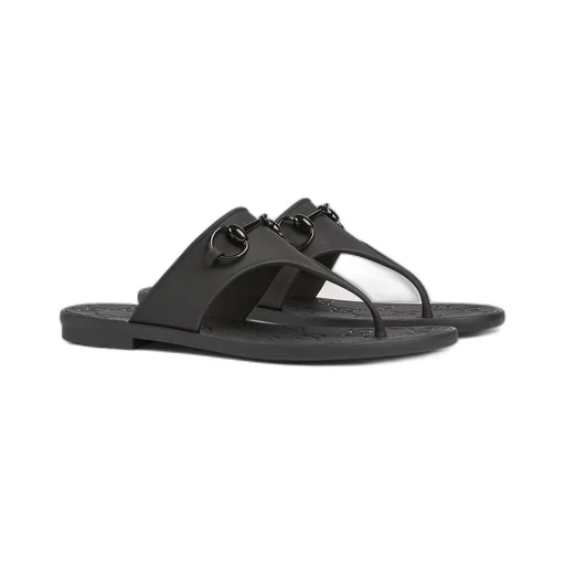 Women's thong sandal with Horsebit
