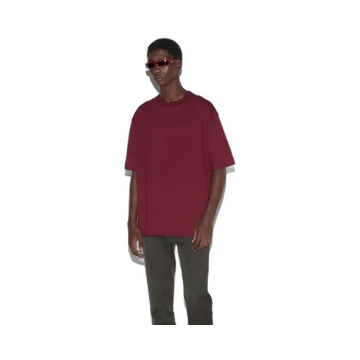 Cotton jersey T-shirt with embroidery
