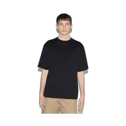 Cotton jersey T-shirt with embroidery