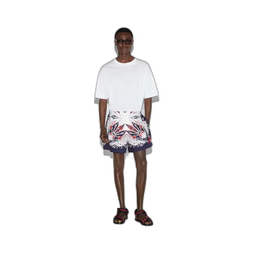 Gucci bandana print cotton short