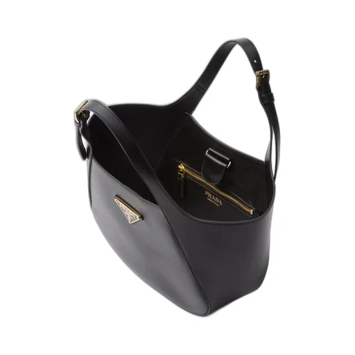 Prada medium leather tote bag