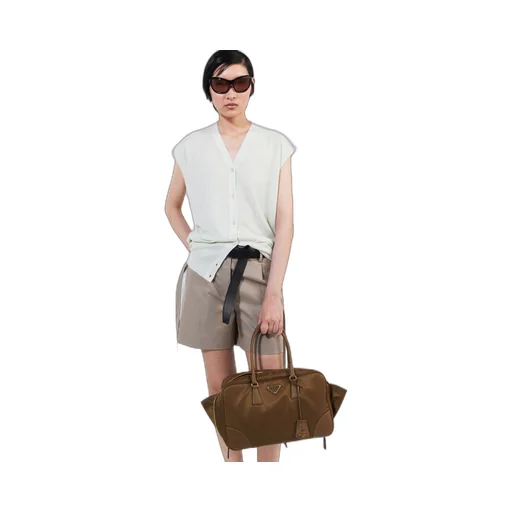 Prada Re-Edition 1978 large Re-Nylon and Saffiano leather two-handle bag