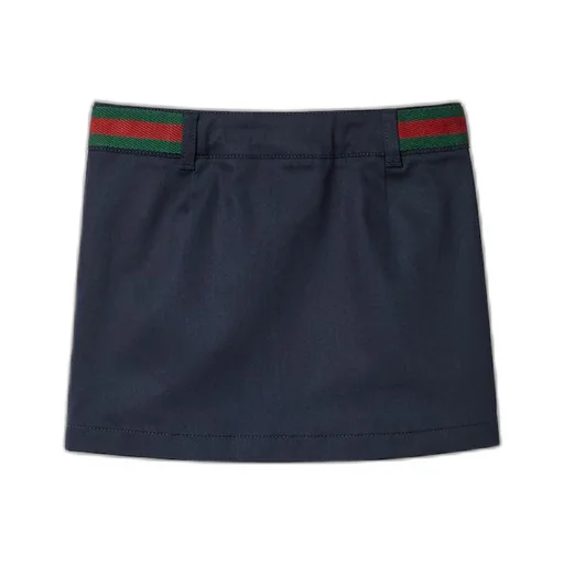 Children's cotton gabardine skirt