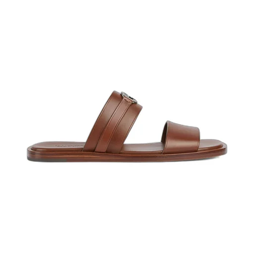 Men's sandal with Round Interlocking G