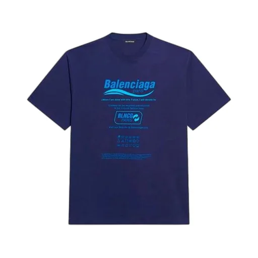 Dry Cleaning Alphabet Printing Retro Knit T-Shirt