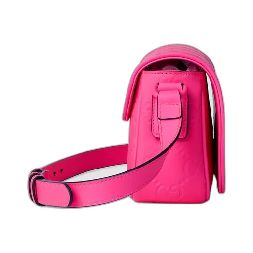 GG rubber-effect super mini bag
