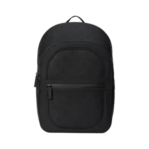 GG rubber-effect backpack