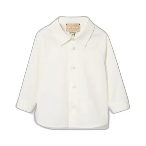 Baby cotton poplin shirt