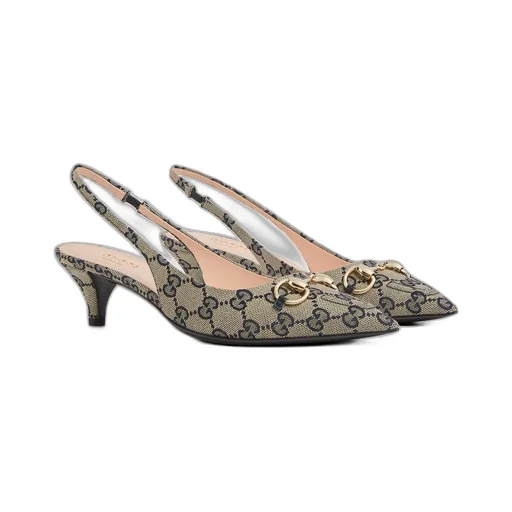 Women's Horsebit slingback pump