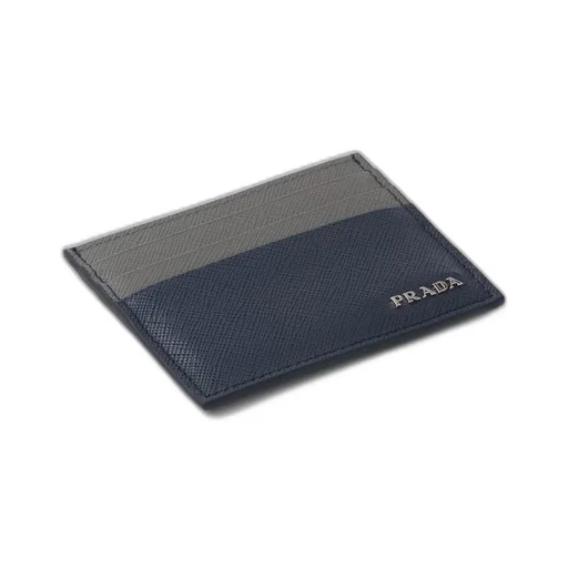 Saffiano leather card holder