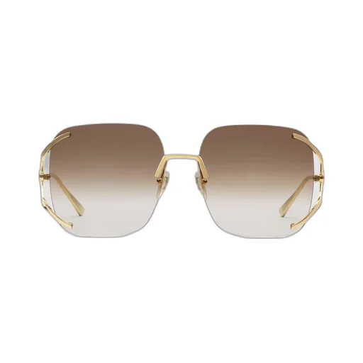 Square metal sunglasses