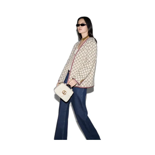 GG Marmont mini top handle bag