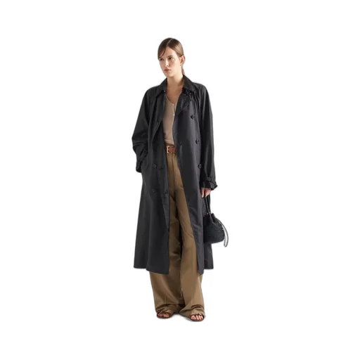Light Re-Nylon trench coat