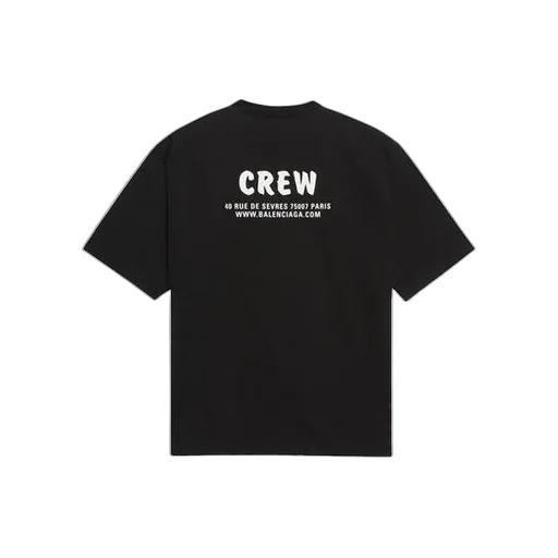 Crew Alphabet Printing T-Shirt