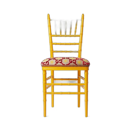 Chiavari chair with GG jacquard