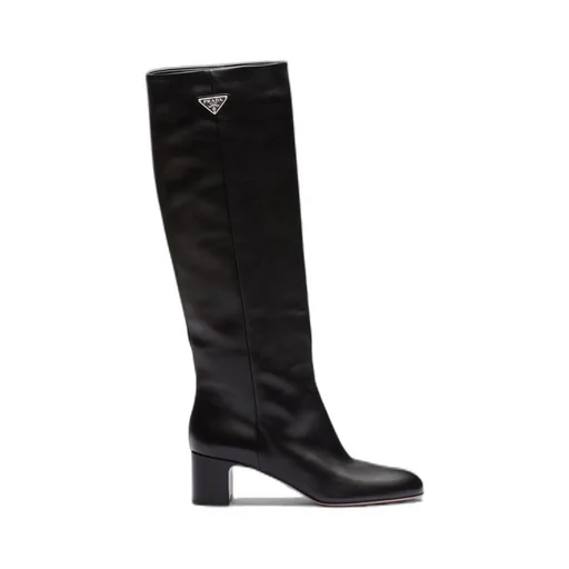 Leather boots
