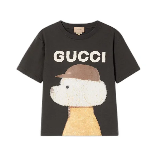 Children's printed cotton T-shirt